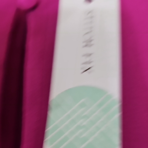 Tahari Chic Fuchsia Sleeveless Jumpsuit Size 14 - Picture 5 of 10